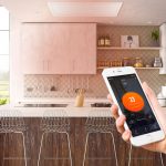 Kiasa Infrared Panel350 Kitchen with hand