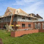 Home Extension Construction Site